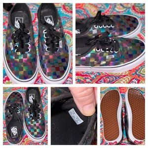 Size 9 Disco Vans worn twice
